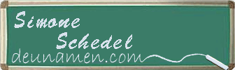 Simone Schedel Visitenkarte